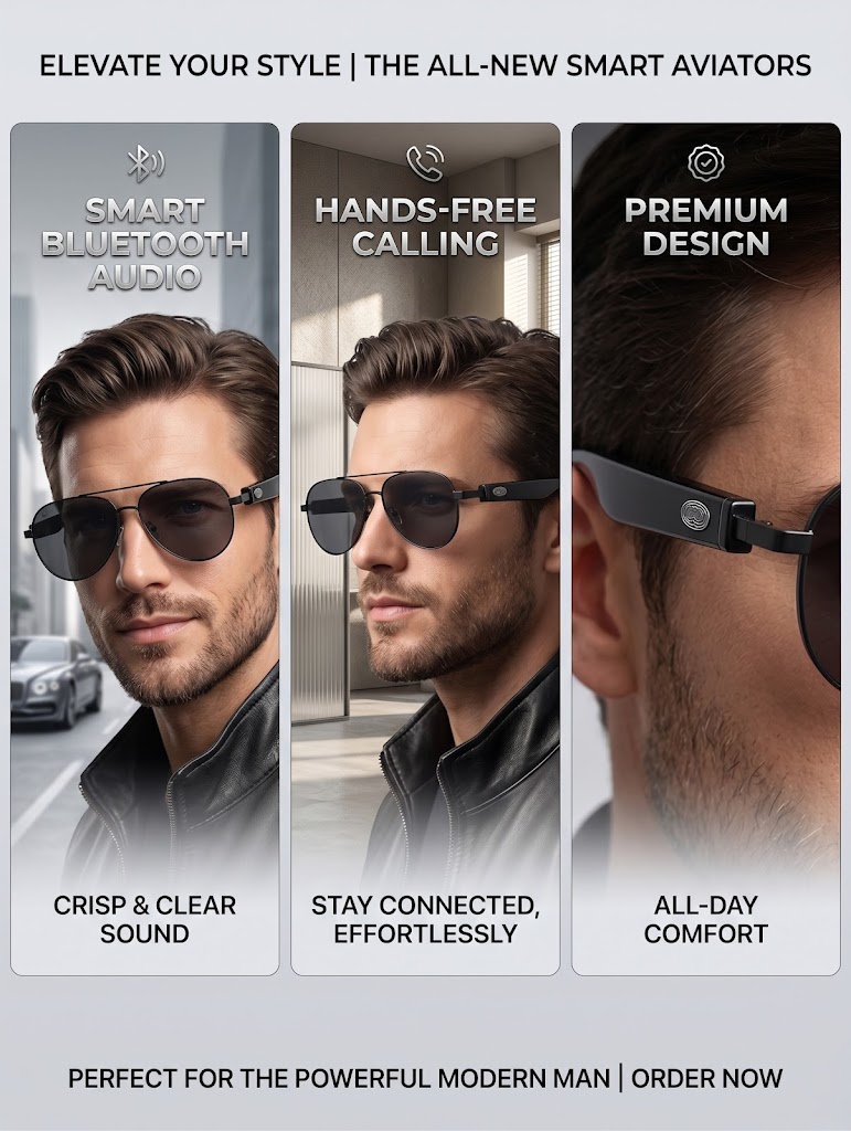 Bluetooth Smart Aviator Sonnen – Sunglasses Aviator Polarized Bewertung und Preis