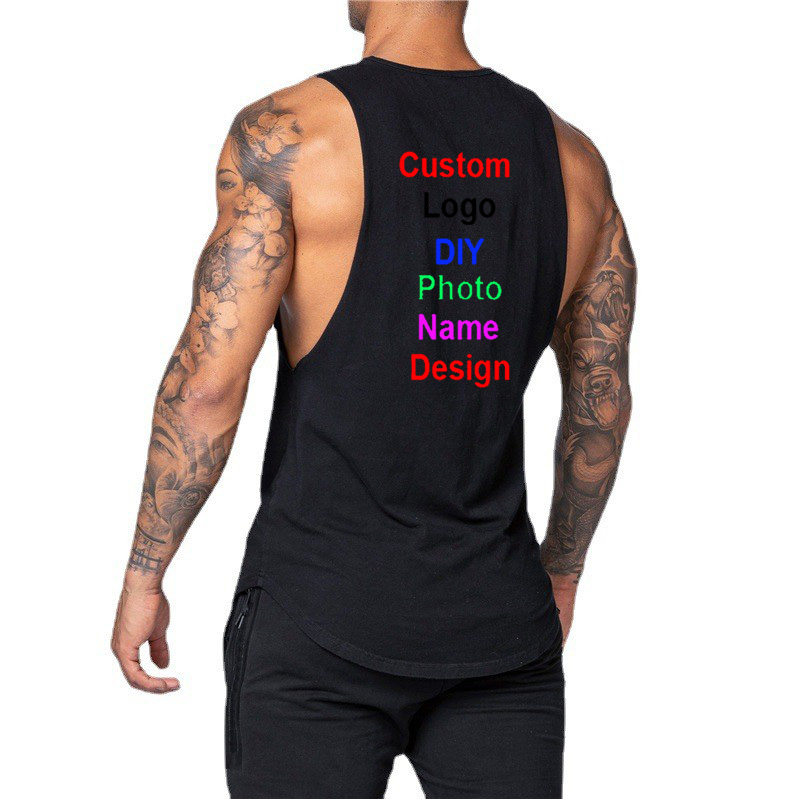 DIY Angepasst Logo Marke Gym T – Tank Top Muscle Bewertung und Preis